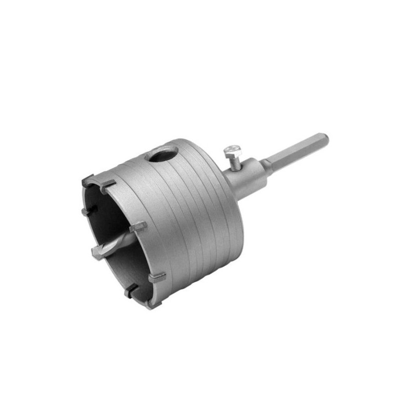 OTWORNICA DO BETONU  GŁOWICA Z WĘGLIKIEM  80mm